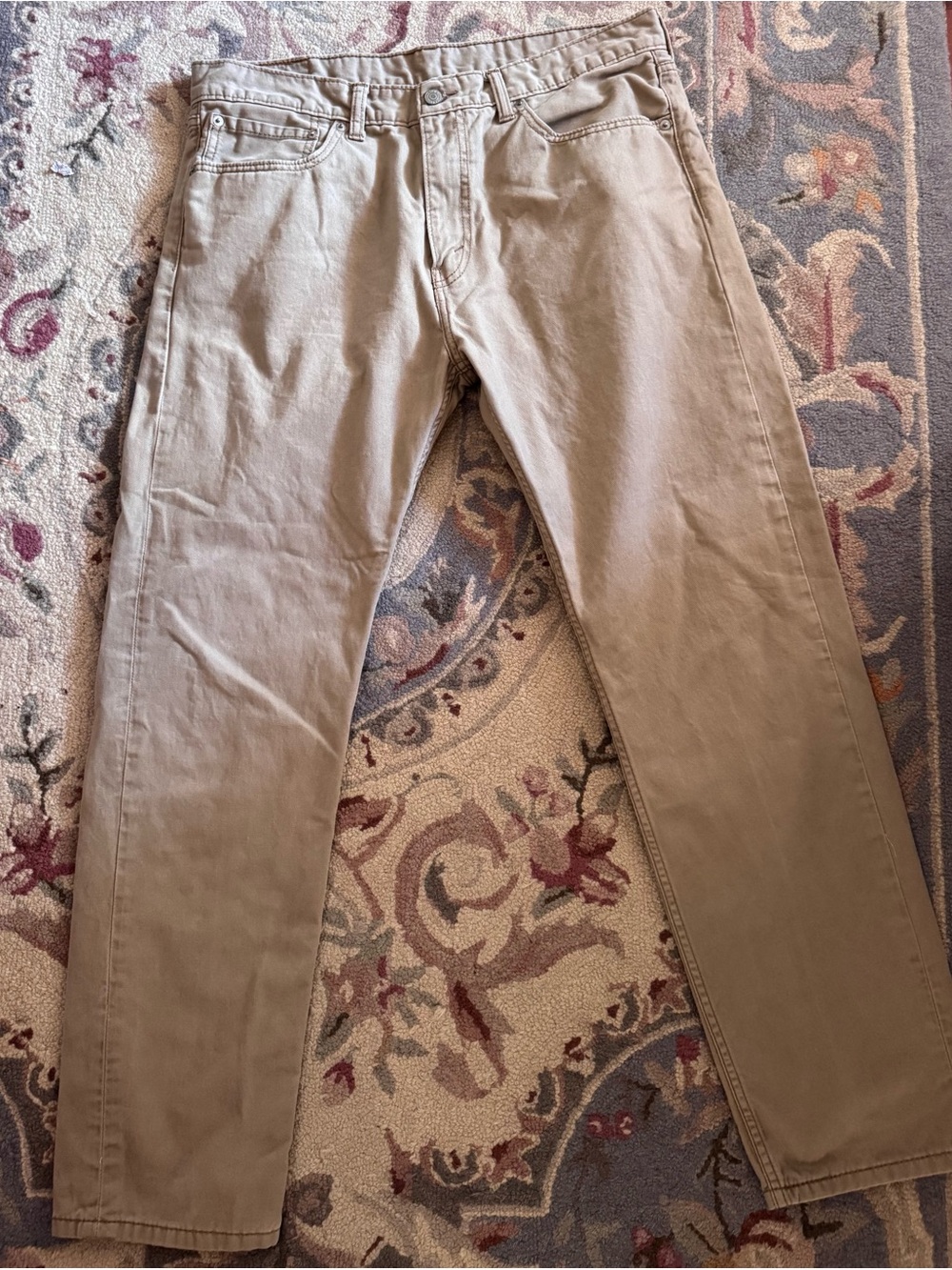 Men’s 508 Levi khaki jeans size 36/32